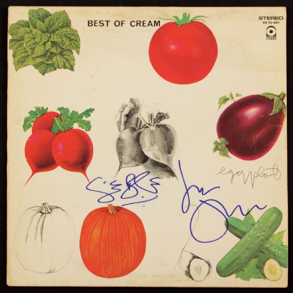 Cream Signed "Best of" Album