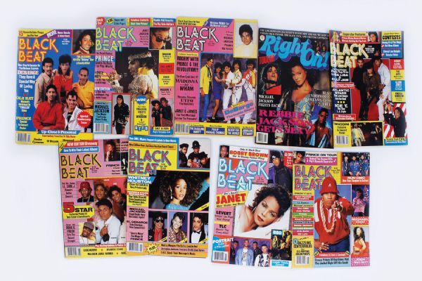 Jacksons Collection of Black Beat Magazines