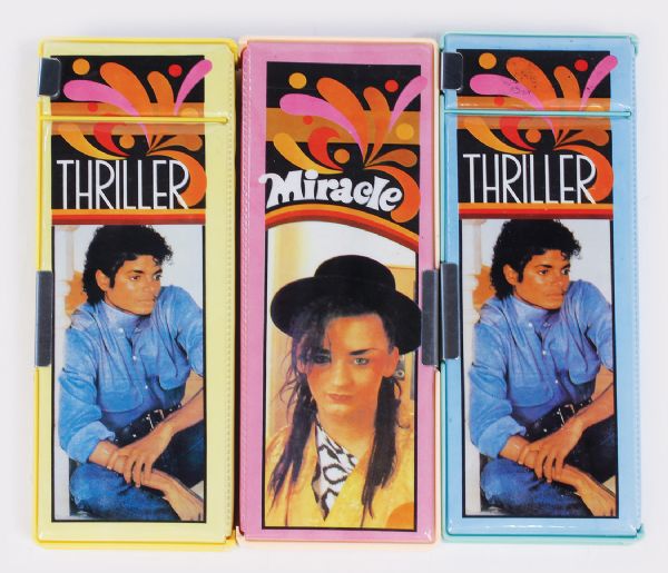 Michael Jackson / Boy George Pencil Cases