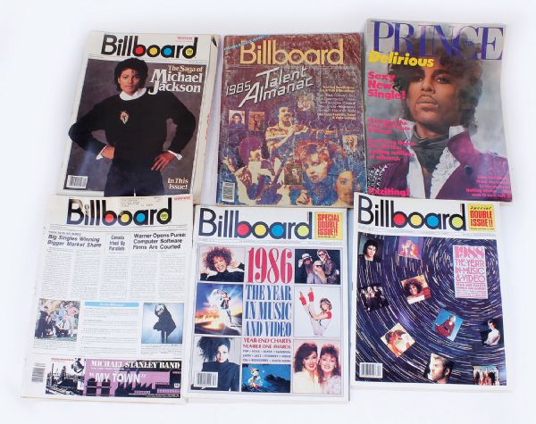 Janet and Michael Billboard Magazines, c. 80s