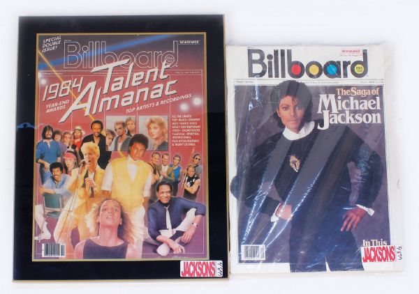 Billboard Magazine Cover Plaque, 1984