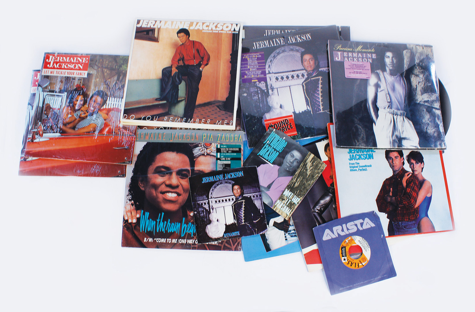 Lot Detail - Jackson Family Collection of Jermaine Jackson LPs