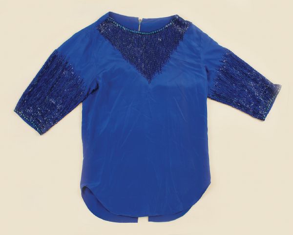 Jacksons Blue Sequin Stage Shirt