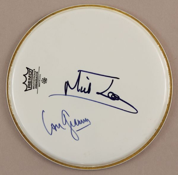 Foreigner Signed Drum Head