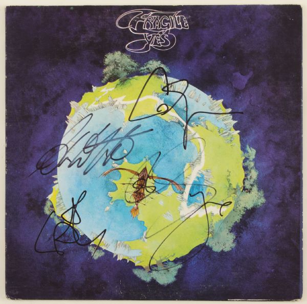 Yes Signed "Fragile" Album