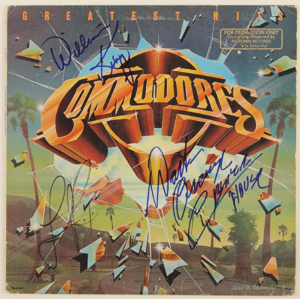 The Commodores Signed "Greatest Hits" Album