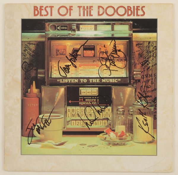 Doobie Brothers Signed "Best of" Album