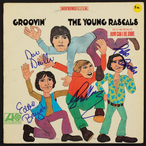 The Young Rascals Signed "Groovin" Album