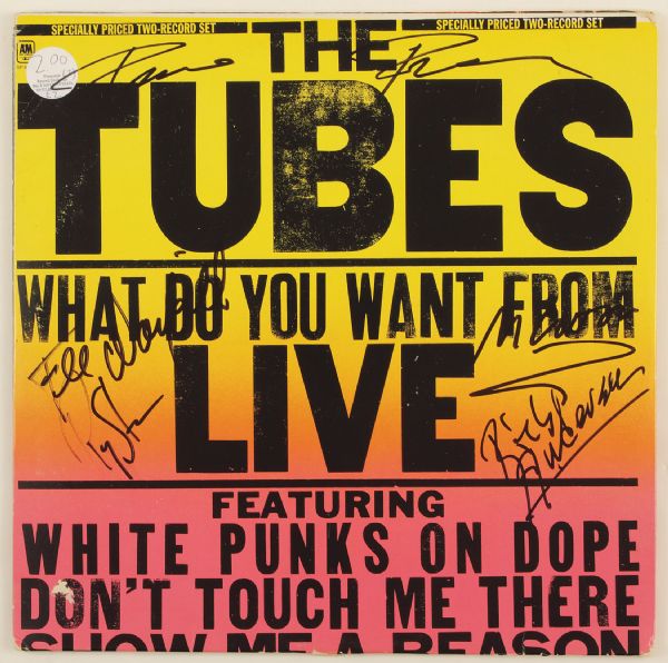 The Tubes Signed Album