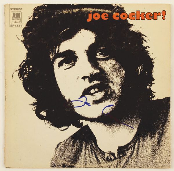 Joe Cocker Signed Album