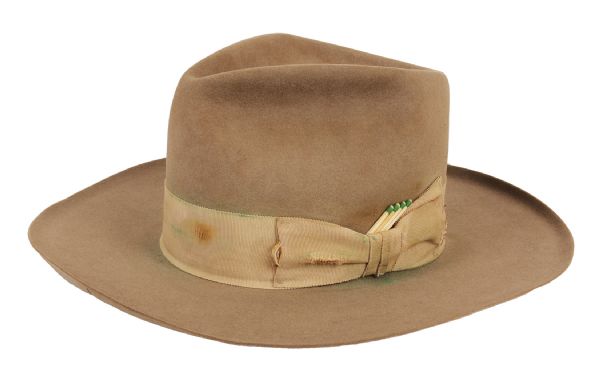 Pharrell Williams 2014 Grammys "Get Lucky" Performance Worn and Signed Fedora 