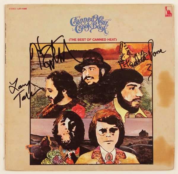 Canned Heat Signed "Best of" Album