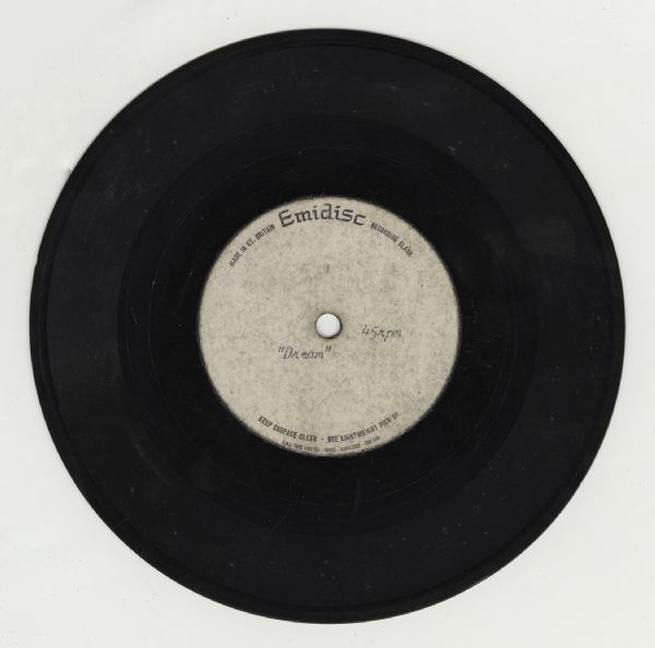 Jimi Hendrixs Personal Emidisc Acetate for Dance 45 RPM 