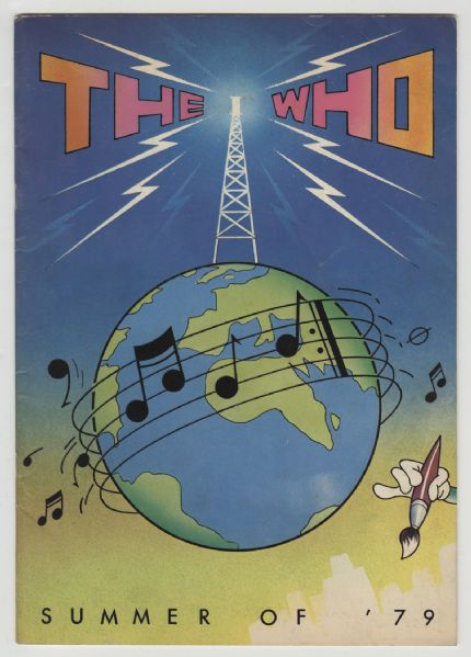 The Who Original Concert Tour Program