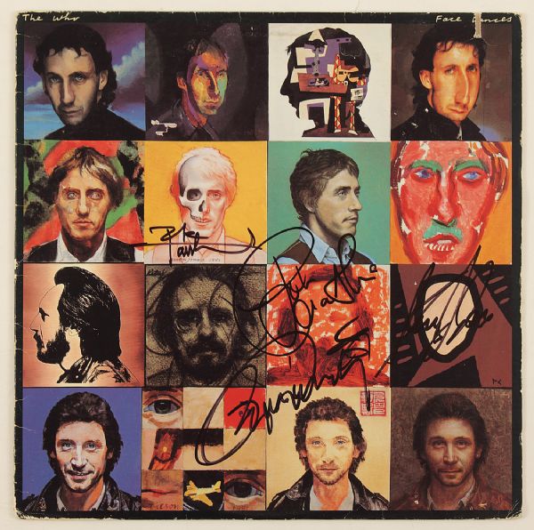 The Who Signed Face Dances Album