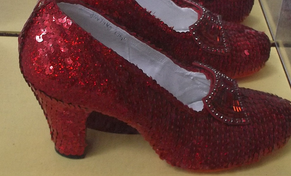 Lot Detail - Wizard Of Oz Hand Crafted Ruby Slipper Replicas