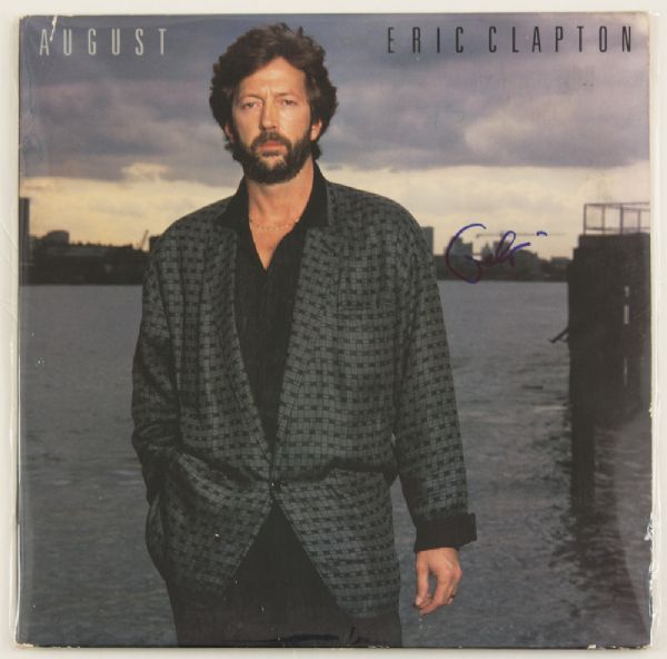 Eric Clapton Signed "August" Album