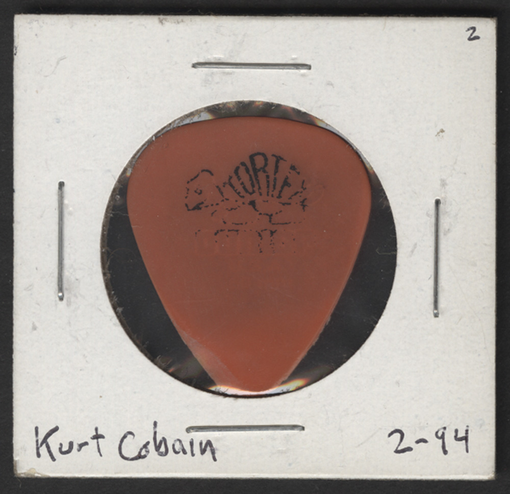 Kurt deals cobain pick