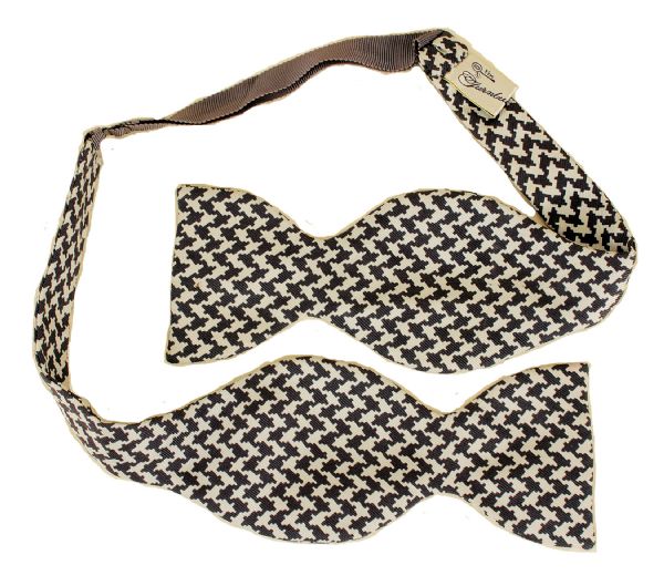 James Brown Owned and Worn Bow Tie From His Personal Collection