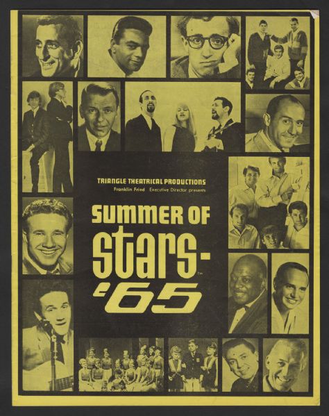 Summer of Stars 65 Original Concert Program