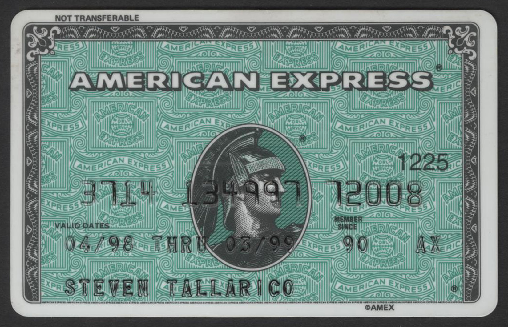 American Express Charles f Frost