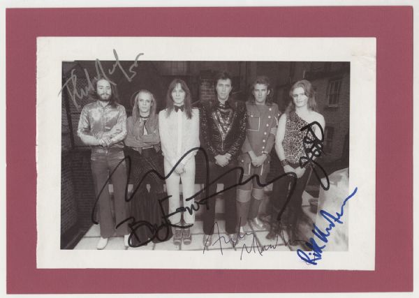 Bryan Ferry Roxy Music Signed Photograph