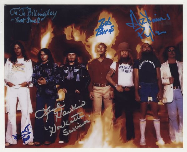 Lynyrd Skynyrd Signed Photograph