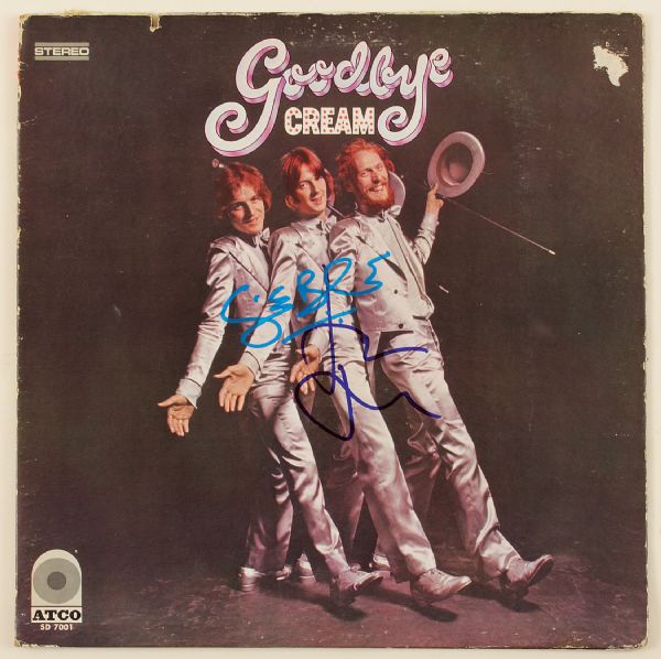 Cream Signed "Goodbye Cream" Album