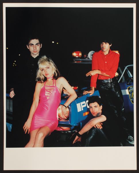 Blondie "Plastic Letters" Original Album Cover Outtake Photograph