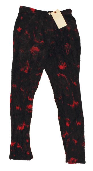 Liza Minnelli Owned and Worn Black & Red Pants