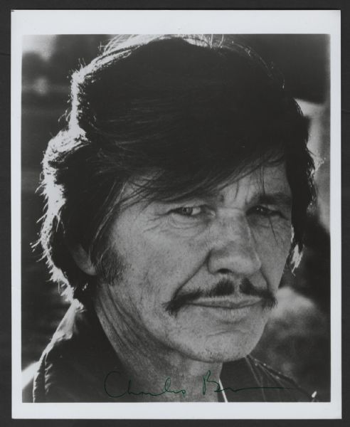 Lot Detail - Charles Bronson Signed Photograph