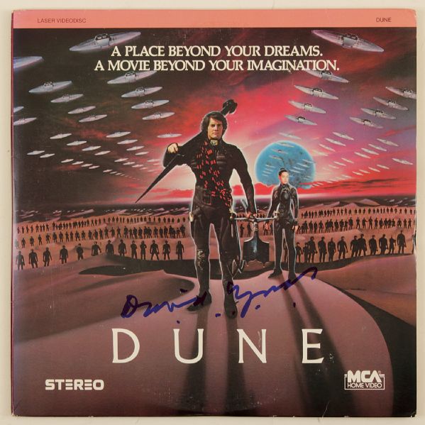 David Lynch Signed "Dune" Soundtrack