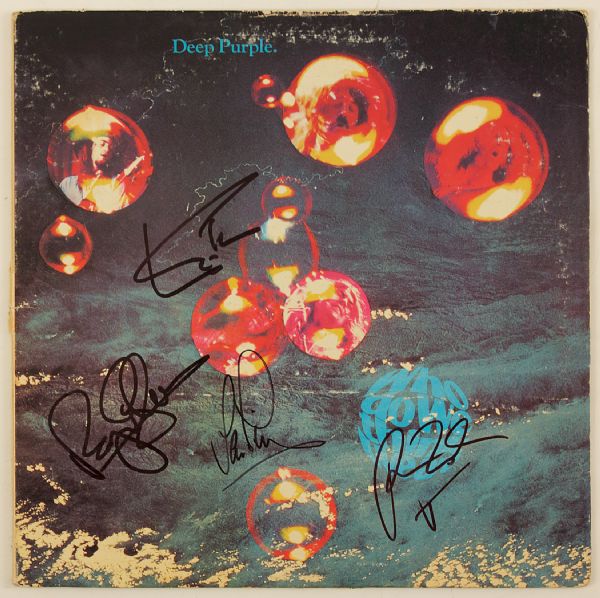 Deep Purple Signed  "Who Do We Think We Are" Album