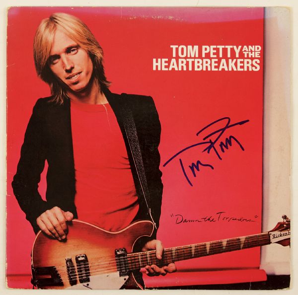 Tom Petty Signed "Damn The Torpedoes" Album 