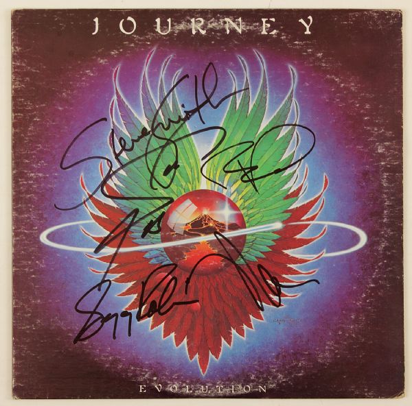 Journey Signed "Evolution" Album