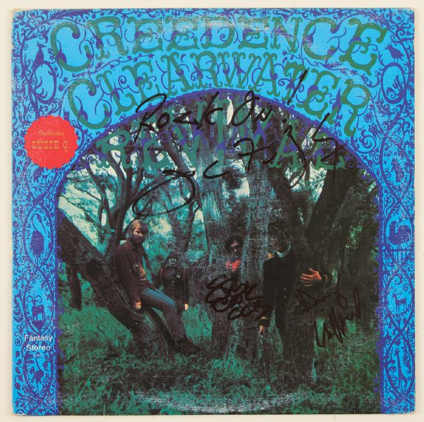 Creedence Clearwater Revival Signed Album