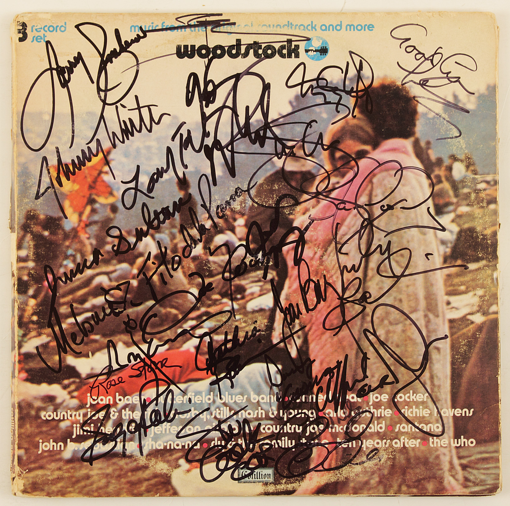 Signed album. Альбом Вудсток. Обложка альбома Woodstock. Тройной альбом 