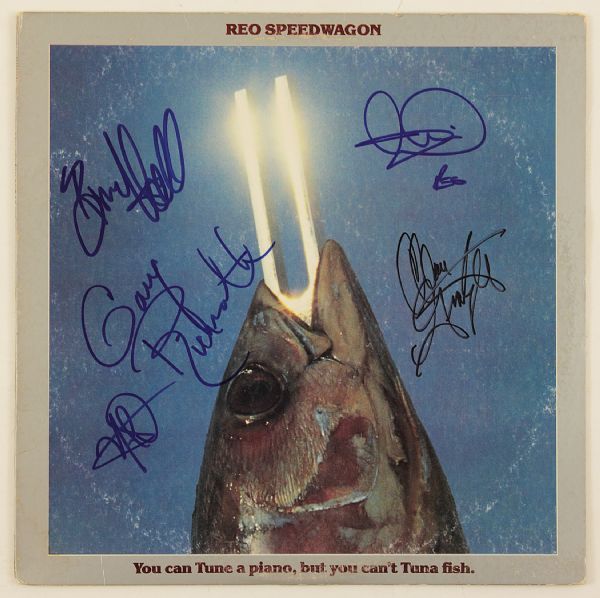 REO Speedwagon Signed Album