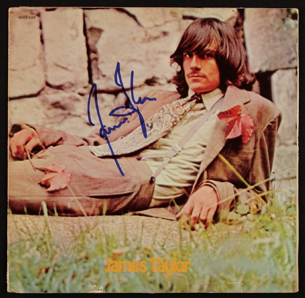 James Taylor Signed Album