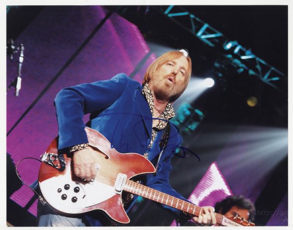 Tom Petty Signed Photograph