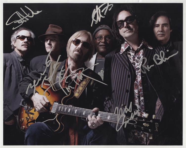 Tom Petty & The Heartbreakers Signed 11 x 14 Photograph