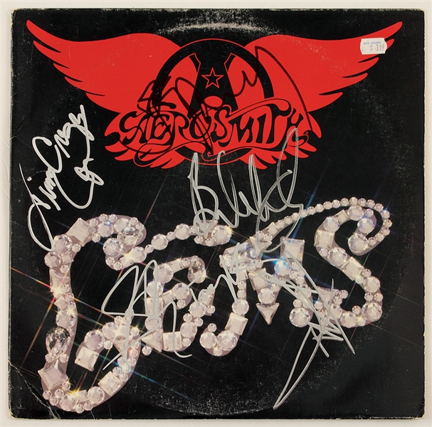 Aerosmith Signed "Gems" Album