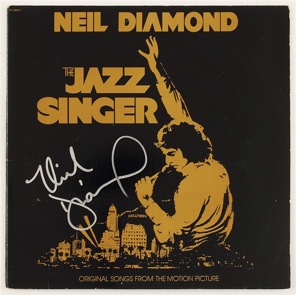 Neil Diamond Signed "The Jazz Singer" Movie Sound Track Album