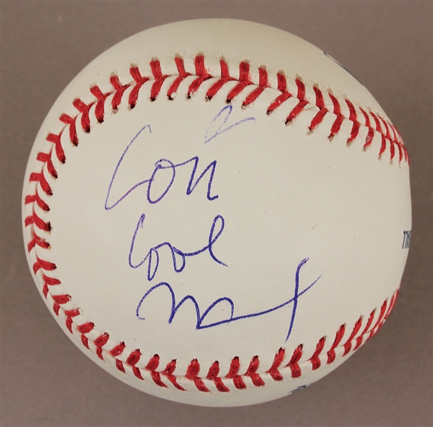 Peter Max Signed Baseball