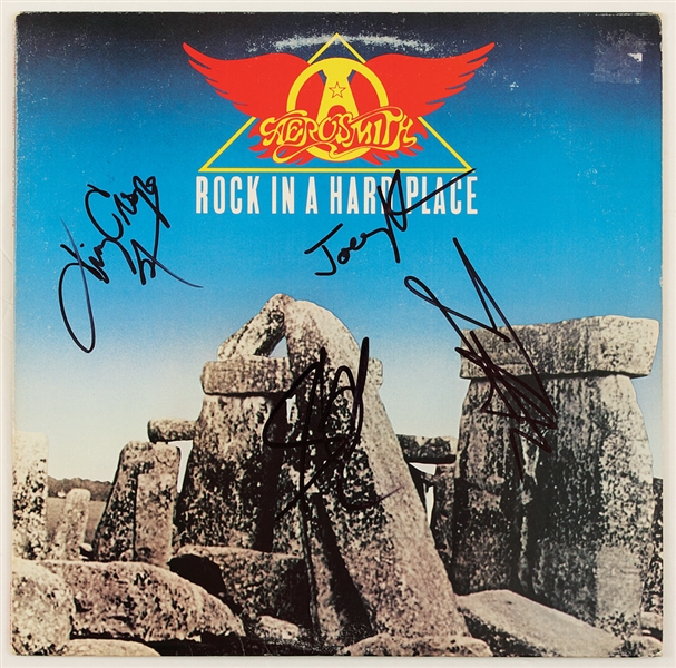 Aerosmith Signed "Rock In A Hard Place"  Album