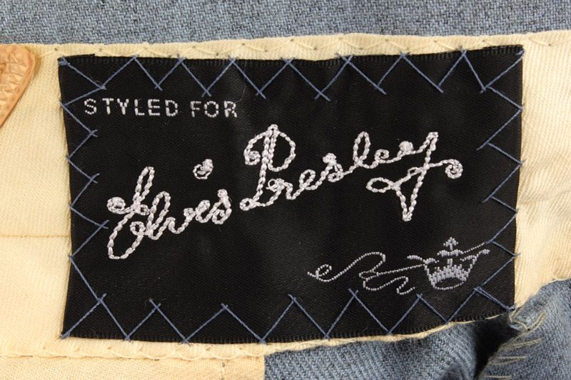 Lot Detail - Elvis Presley Worn 1950's Custom Made Stage Suit