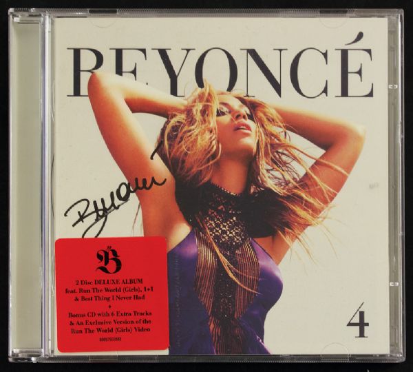 Beyonce Signed C.D. Booklet