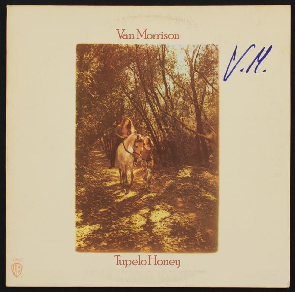 Van Morrison Signed "Tupelo Honey" Album