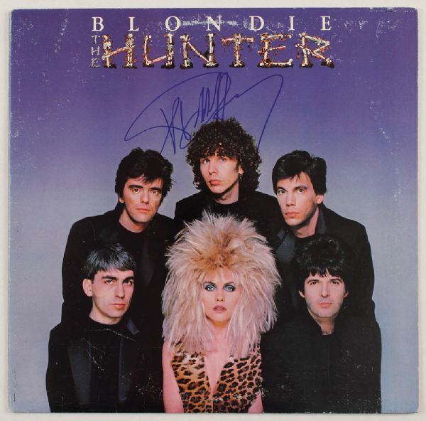 Debbie Harry Signed Blondie "The Hunter" Album