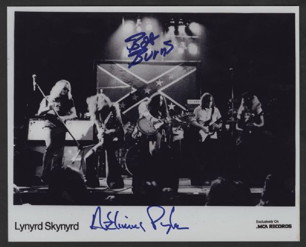 Lynyrd Skynyrd Signed Photograph